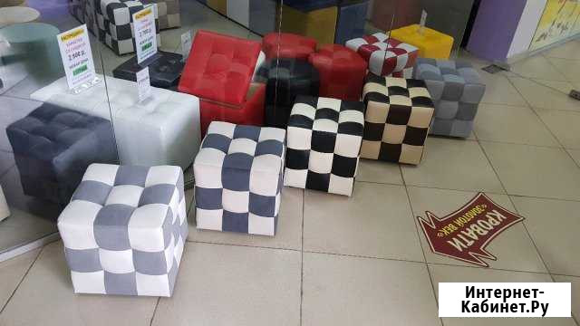 Пуф / пуфик / пуфики / пуфы. новые Тюмень - изображение 1