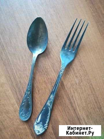 Ложка вилка мельхиор Екатеринбург - изображение 1