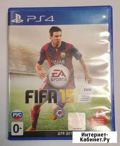 Диск playstation 4 fifa 15(коробка) Тольятти - изображение 1