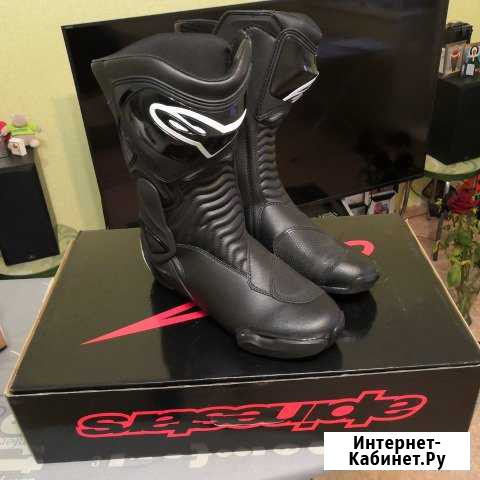 Мотоботы alpinestars SMX-6 (45) Барнаул - изображение 1