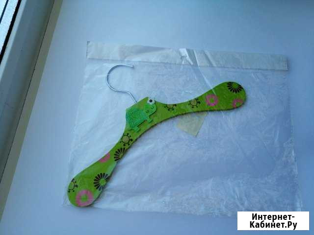 Плечики детские деревянные, новые Владимир - изображение 1