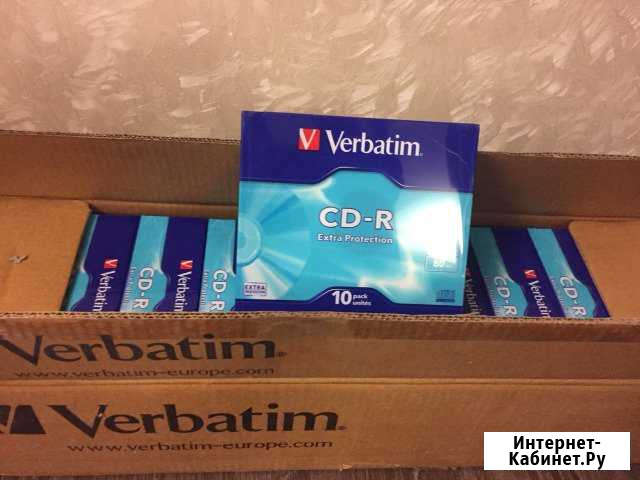 CD-R диск Verbatim 52xCake10шт Домодедово - изображение 1