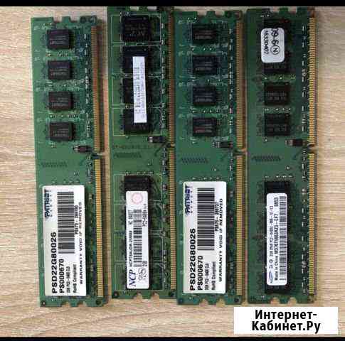 DDR2 Оперативная память для пк и ноутбуков Кемерово