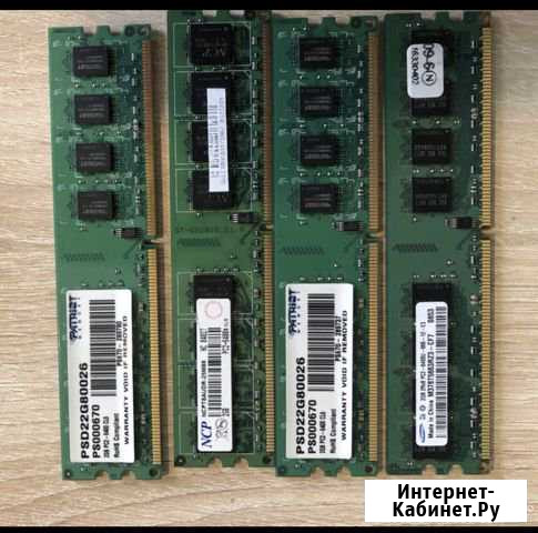 DDR2 Оперативная память для пк и ноутбуков Кемерово - изображение 1