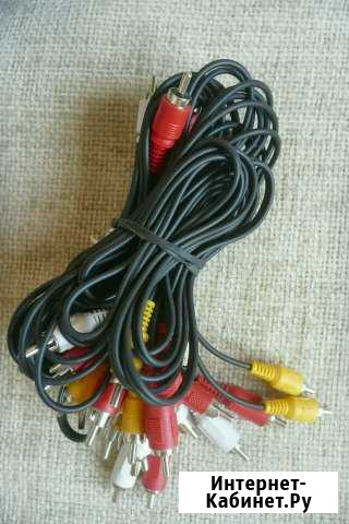 Кабель RCA - RCA (тюльпан) Иркутск - изображение 1