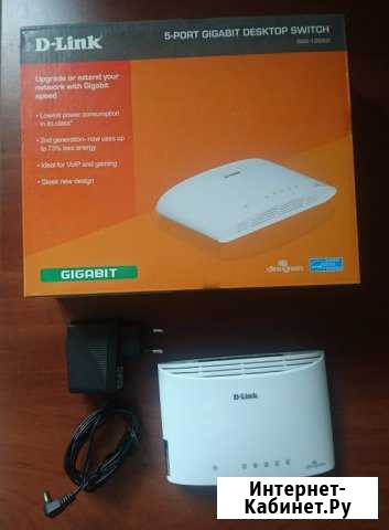 Коммутатор Dlink DGS-1005D/RU гигабитный 5 портовы Владивосток - изображение 1
