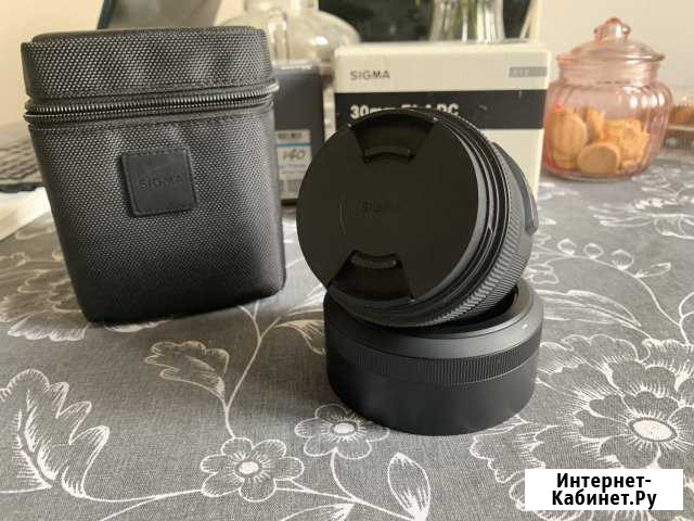 Объектив Sigma 30mm F1.4 DC for Nikon Норильск - изображение 1
