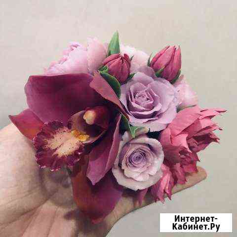 Продаю композицию из цветов(полимерная глина) Краснодар