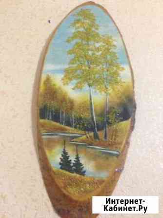 Пано на срезе дерева Саратов