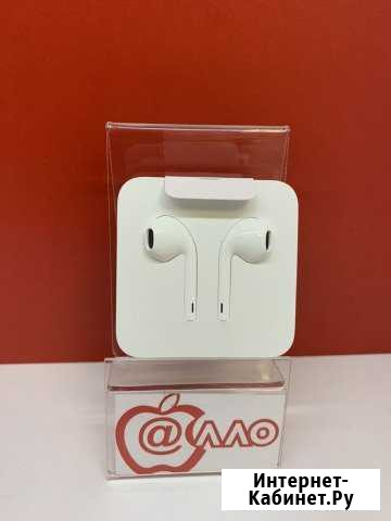 EarPods с Lightning наушники Apple Оригинал Барнаул - изображение 1