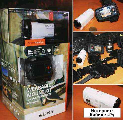 Sony Action Cam mini hdr-az1vw wearable mount kit Иваново