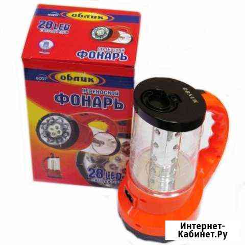 Фонарь Облик 6008 - 19+24LED Orange Абакан