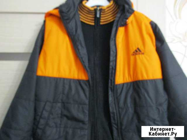 Куртка фирменный adidas и кофта на рост 152см Томск - изображение 1