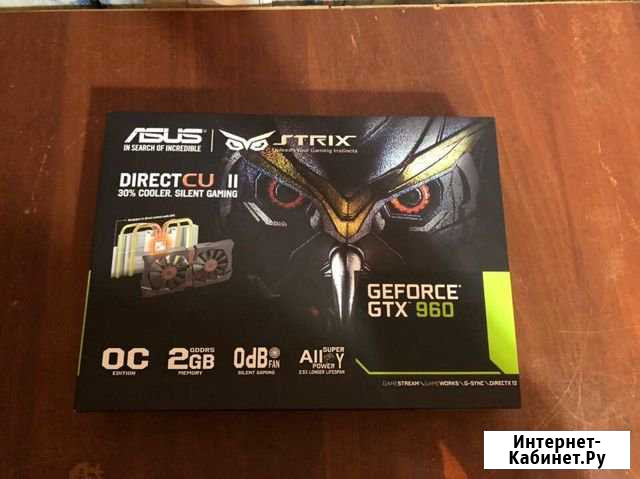 GTX 960 Strix gddr5 2GB Кимры - изображение 1