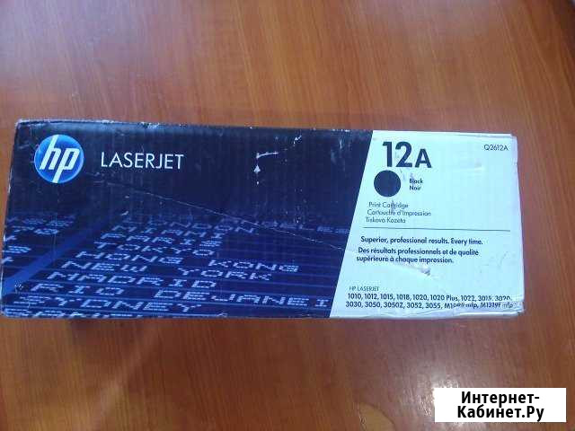 Картридж hp 12a Тихорецк - изображение 1