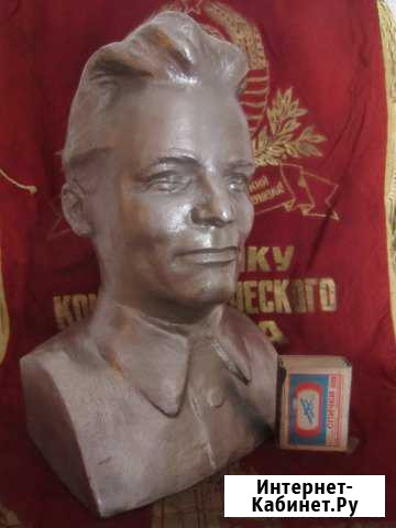 Бюст Кирова С. М. Силумин. ск. Теплов Н. А. 1981 г Абакан - изображение 1