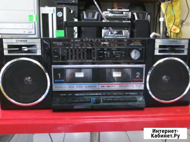 Магнитола двухкассетная fisher W702K Починки - изображение 1