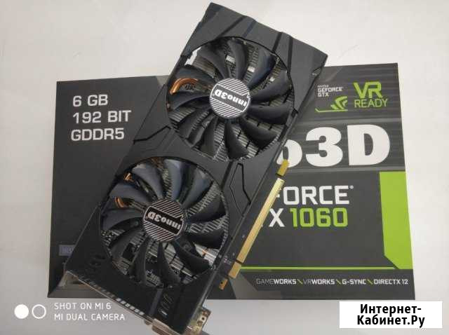Видеокарта Inno3D GTX 1060 6GB (н23) Абакан - изображение 1