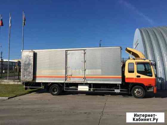 Грузоперевозки 5 тонн 36 кубов. аппарель Новосибирск