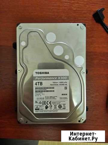 Жесткий диск Toshiba perfomance x300 4 TB Иваново - изображение 1