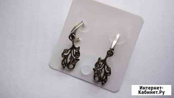 Серьги серебро,доставка Екатеринбург