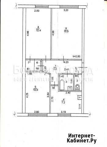 3-к квартира, 59 кв.м., 1/5 эт. Мошково - изображение 1
