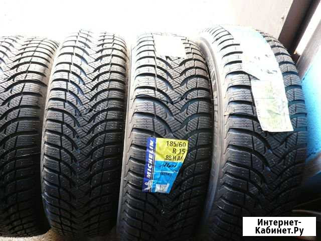 Резина зима новая 185/60/R15 Michelin Alpin A4 Пенза - изображение 1