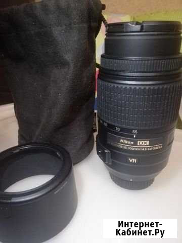 Объектив Nikon AF-S DX nikkor 55-300mm 1:4.5-5.6G Электросталь - изображение 1