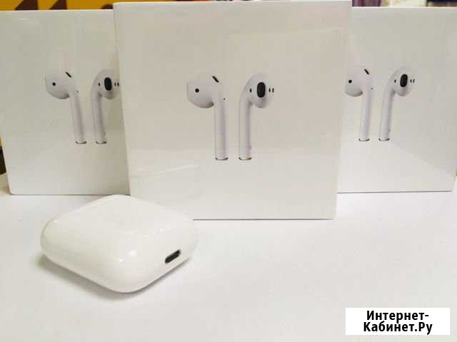 Беспроводные наушники Apple AirPods 2 Новые Сургут - изображение 1