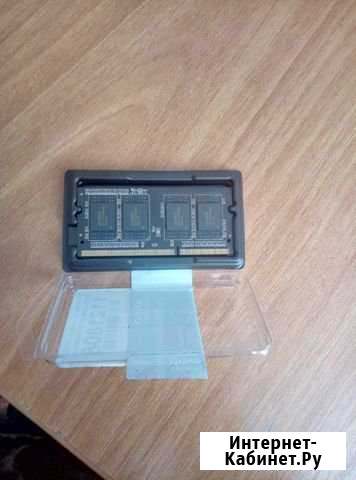 Sodimm DDR3L 4096MB PC12800 1600MHz AMD Благовещенск - изображение 1