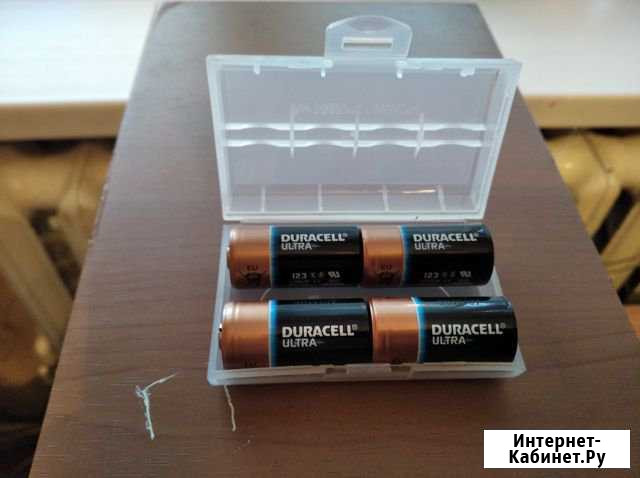Батарейки литиевые Duracell CR123 Ultra Кореновск - изображение 1