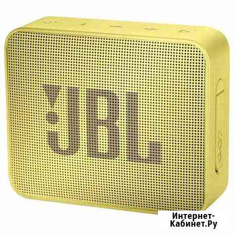 Беспроводная акустика JBL Go 2, желтый Новосибирск