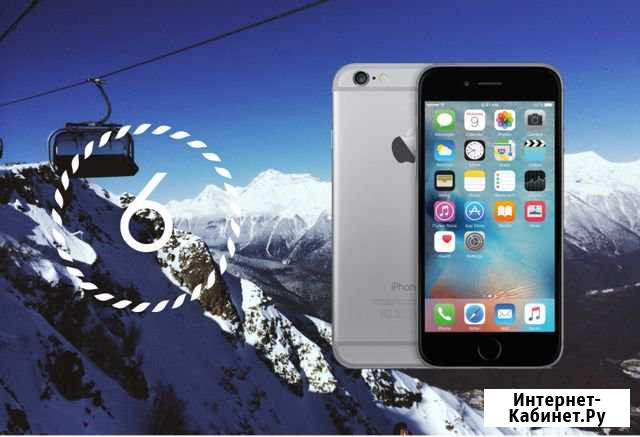 iPhone 6 6+ space gray Оригинал Гарантия Кредит Сочи - изображение 1