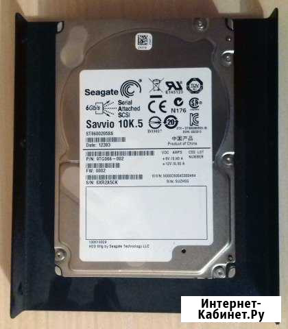 SAS 2.5 диск seagate Savvio 10K 600Gb (2 шт) Благовещенск - изображение 1