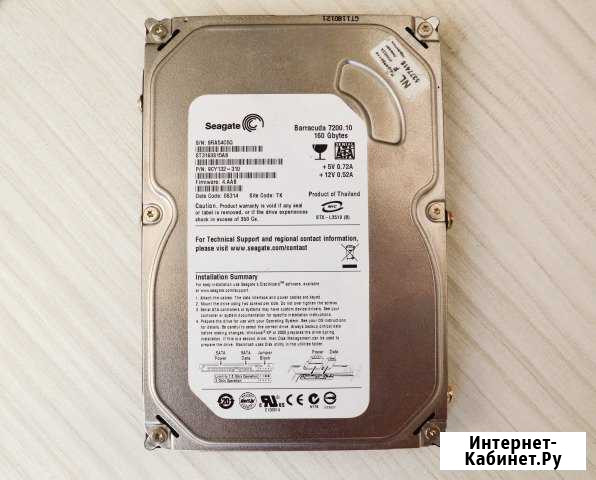 Seagate Barracuda 7200 160gb Омск - изображение 1