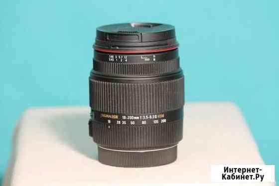 Sigma AF 18-200mm f/3.5-6.3 II OS HSM Canon EF-S Набережные Челны
