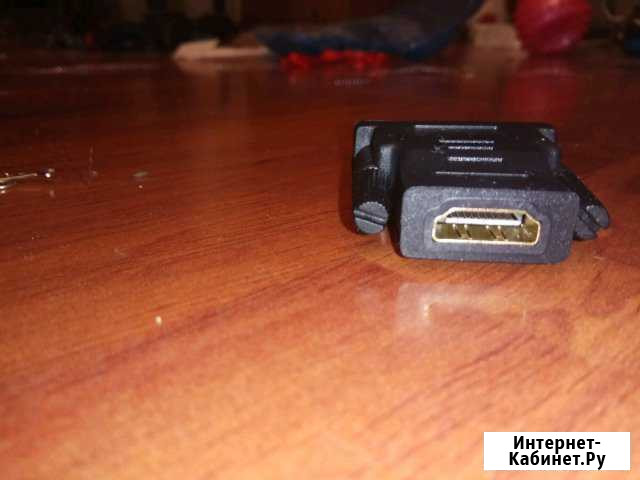 Конектор hdmi +DVI. hdmi мама, DVI папа Сертолово - изображение 1