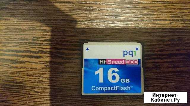 Карта памяти Transcend Compact Flash 300x 16GB Владивосток - изображение 1