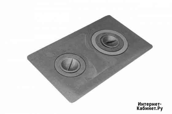 Плита печная 410x710мм с кружками Чита