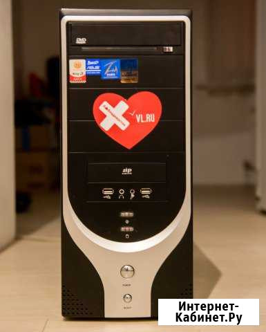 Компьютер AMD X2 6400+,4Gb, HDD 500Gb 700W Владивосток - изображение 1