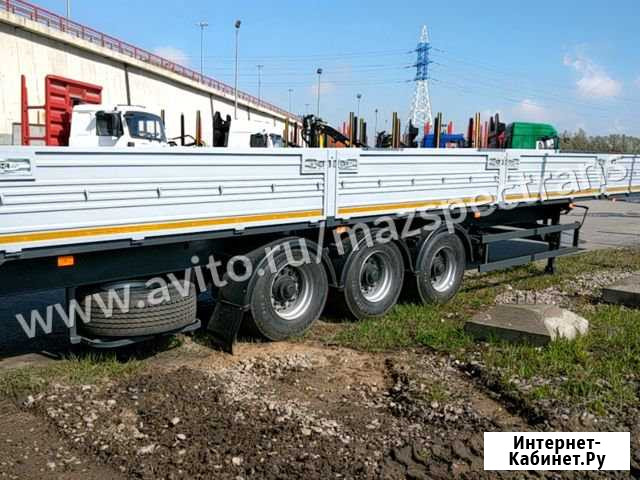 Полуприцеп маз 9758 Новый 2019г.в Наличии Пневмо Санкт-Петербург - изображение 1