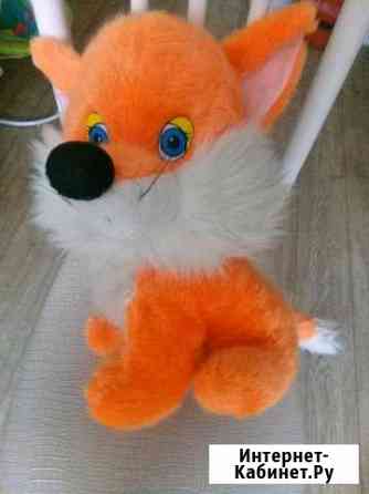 Игрушка лиса 40 см Чита