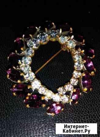 Брощь с аметисами Ростов-на-Дону