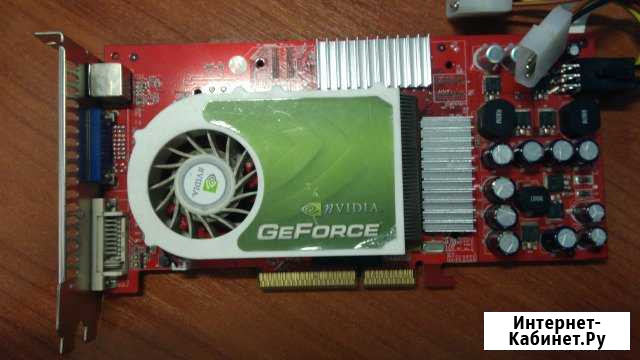 Видеокарта Nvidia GeForce 6800Gs 128Mb Palit AGP Набережные Челны - изображение 1