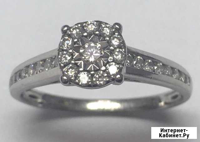 Золотое кольцо с бриллиантами Новосибирск - изображение 1