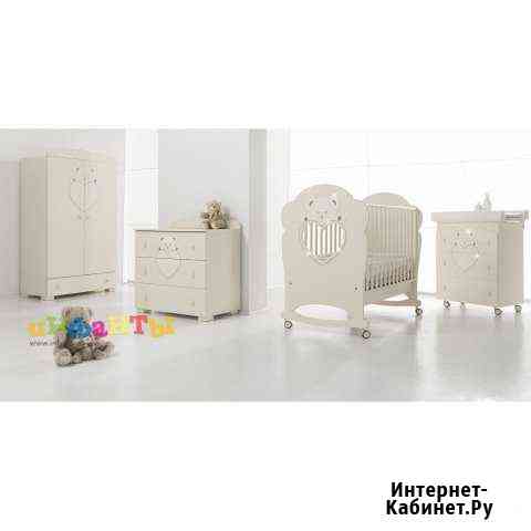 Erbesi Cucciolo кроватка и комод Волгоград
