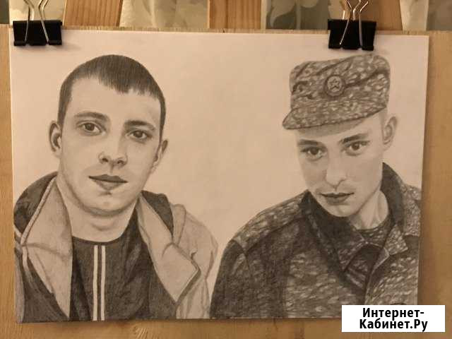 Портреты карандашом ч/б Балашиха - изображение 1