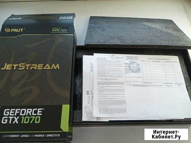 Palit JetStream GeForce GTX 1070 Томск - изображение 1