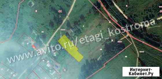 Участок 27.3 сот. (ИЖС) Кострома
