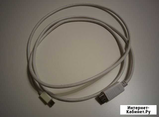 Кабель DisplayPort - miniDisplay Port 1.8м Дубна - изображение 1